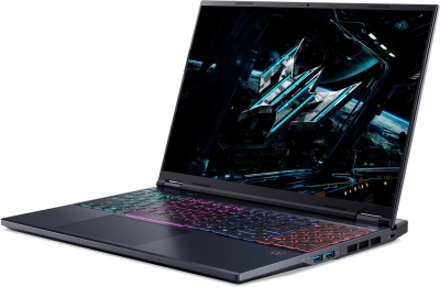Лаптоп Acer Predator Helios Neo 16 PHN16-I31-70Q3, 16.0", Intel Core i7-14650HX, 16GB DDR5 RAM, 1TB SSD, NVIDIA GeForce RTX 5060 8GB, Windows 11 Home, Черен - NH.U4REX.002 gallery image 3