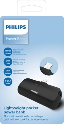 PowerBank Philips, 2500 mAh - DLP2510U/00 gallery image 2