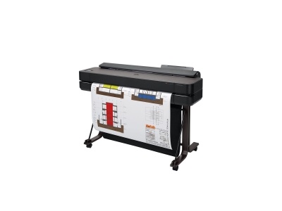 Плотер HP DesignJet T650, 24", Мастилоструен - 5HB08D gallery image 6