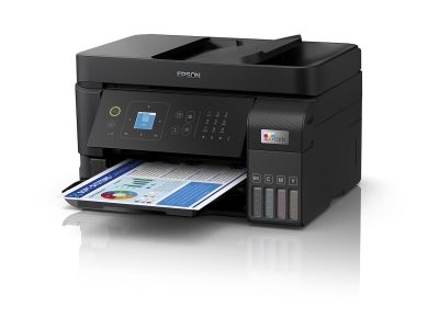 Мултифункционалнo устройствo Epson EcoTank L5590, Мастилоструйно, A4, 4800 x 1200 dpi, 33 ppm, Fax - C11CK57403 gallery image 4