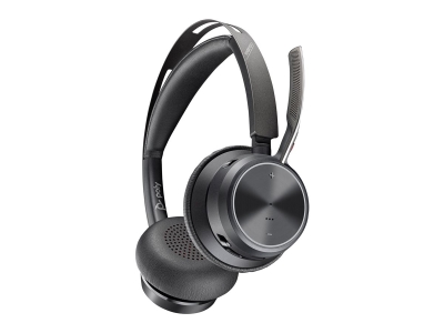 Безжични слушалки HP Poly Voyager Focus 2 с Докинг станция за зареждане - 9T9J5AA#AC3 gallery image 5