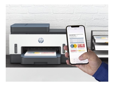 Мултифункционалнo устройствo HP Smart Tank 750 AiO, Мастилоструйно, A4, 4800 x 1200 dpi, 15 ppm, Wi-Fi - 6UU47A gallery image 5