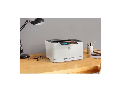 Принтер HP Color Laser 150nw, Лазерен, A4, 600 x 600 dpi, 18 ppm, Wi-Fi - 4ZB95A gallery image 8
