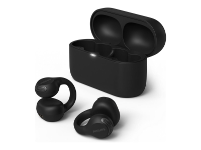 Безжични слушалки Philips TAQ2000BK, Черни - TAQ2000BK/00