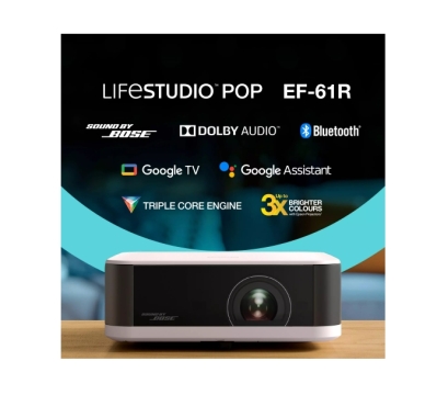 Мултимедиен проектор Epson EF-61R Lifestudio, 3LCD, 700 ANSI Lum - V11HB72240 gallery image 3