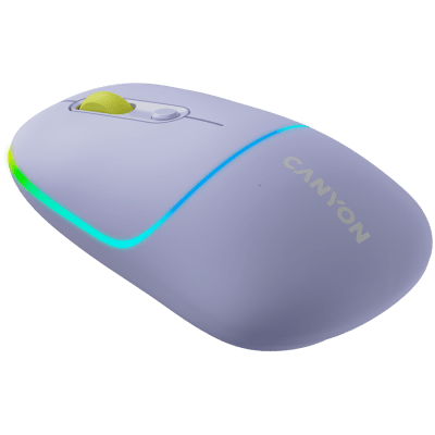 Безжична мишка Canyon MW-22 - CNS-CMSW22ML, Лилава gallery image 2