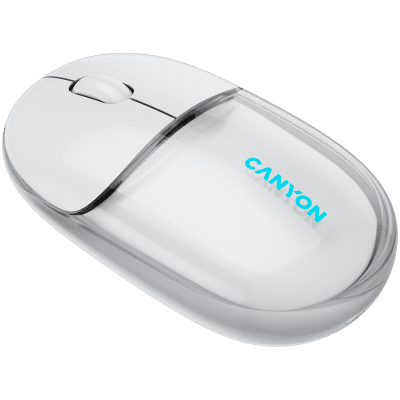 Безжична мишка Canyon OnClick 24 - CNS-CMSW24W, Бяла gallery image 3