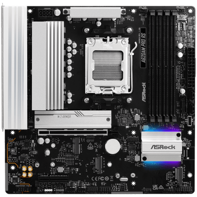 Дънна платка ASRock A620AM Pro RS, mATX, AM5, DDR5 - A620AM PRO RS gallery image 2