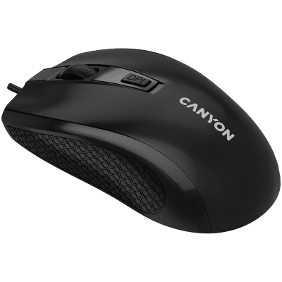 Мишка Canyon M-4 - CNE-CMS4, Черна gallery image 4