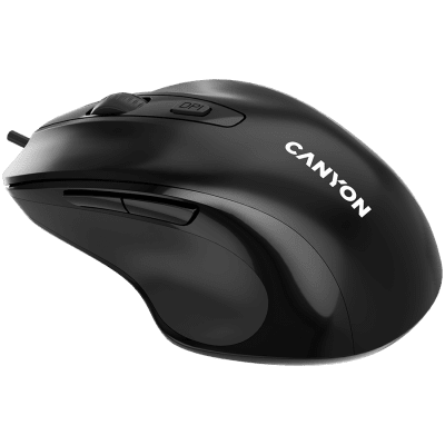 Мишка Canyon M-6 - CNE-CMS6, Черна gallery image 2