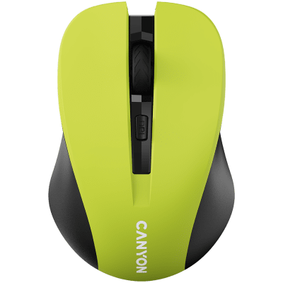 Безжична мишка Canyon MW-1 - CNE-CMSW1Y, Жълта gallery image 1