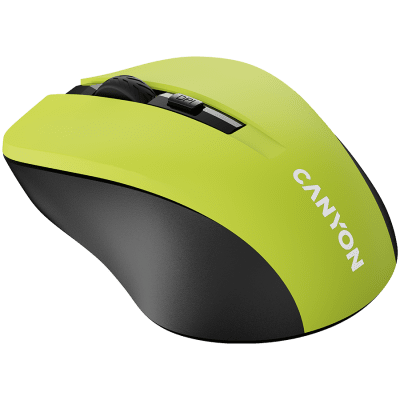 Безжична мишка Canyon MW-1 - CNE-CMSW1Y, Жълта gallery image 2