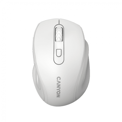 Безжична мишка Canyon OnClick 20 - CNE-CMSW20W, Бяла gallery image 1