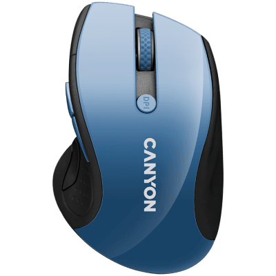 Безжична мишка Canyon MW-01 - CNS-CMSW01BL, Синя gallery image 1