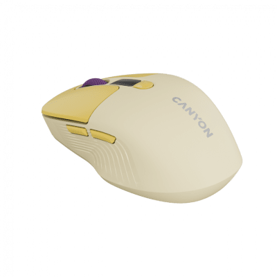 Безжична мишка Canyon MW-26 - CNS-CMSW26Y, Жълта gallery image 4