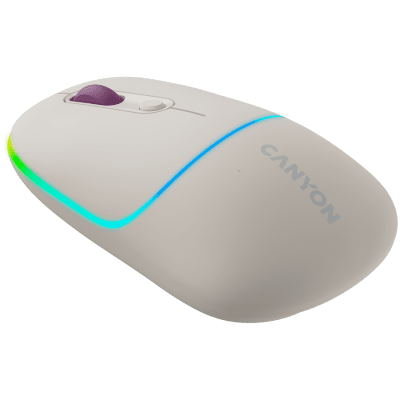 Безжична мишка Canyon MW-22 - CNS-CMSW22RC, Бяла gallery image 2