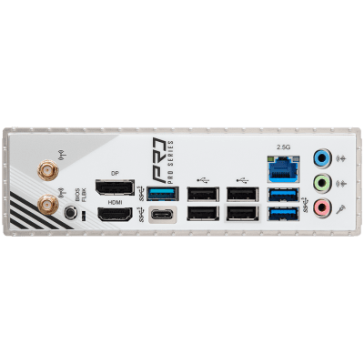 Дънна платка ASRock A620AM Pro RS WiFi, mATX, AM5, DDR5 - A620AM PRO RS WIFI gallery image 4