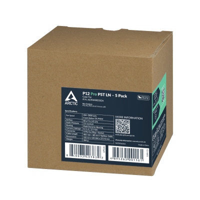 Комплект вентилатори ARCTIC P12 Pro PST LN - ACFAN00350A gallery image 7