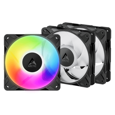 Комплект вентилатори ARCTIC P12 Pro A-RGB LN - ACFAN00347A gallery image 1