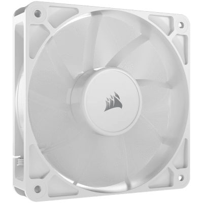 Вентилатор Corsair RS120, Бял - CO-9050192-WW