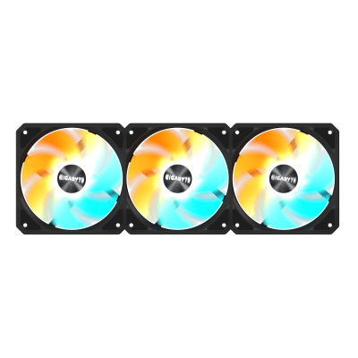 Комплект вентилатори 3-Pack GIGABYTE AORUS EZ CHAIN RVS FAN 120 - GP-GBT EZRVSFAN1203 gallery image 5