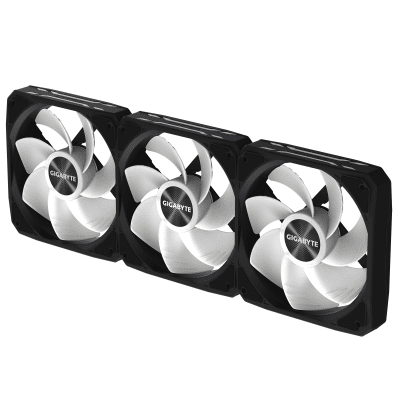 Комплект вентилатори 3-Pack GIGABYTE AORUS EZ CHAIN RVS FAN 120 - GP-GBT EZRVSFAN1203 gallery image 6