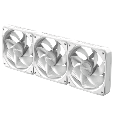 Комплект вентилатори GIGABYTE AORUS EZ CHAIN RVS FAN 120 ICE - GP-GBT EZRVSFAN1203 ICE gallery image 6