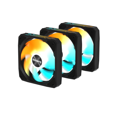 Комплект вентилатори GIGABYTE AORUS EZ CHAIN FAN 120 - GP-GBT EZFAN1203 gallery image 1