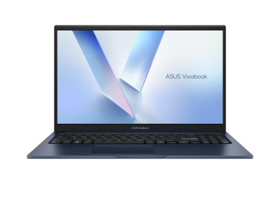 Лаптоп ASUS Vivobook X1504MA-BQ254WNA, 15.6", Intel Core 5, 16GB RAM, 512GB SSD, Intel Graphics, Windows 11, Син - 90NB17I1-M017K0 gallery image 1
