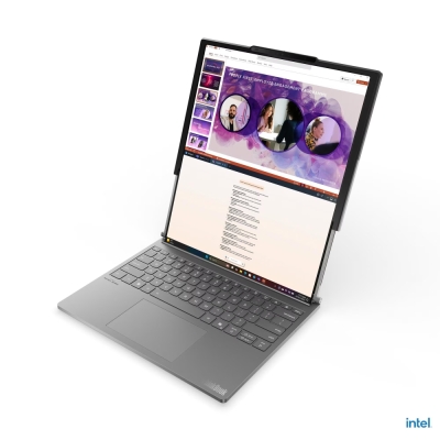 Лаптоп Lenovo ThinkBook Plus G6 Rollable, 14", Intel Core Ultra 7 258V, 32GB RAM, 1TB SSD, Intel Arc Graphics, Windows 11 Pro, Сив - 21TR000JRM gallery image 2
