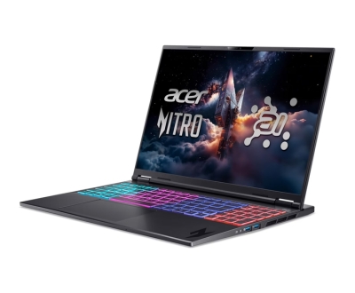 Лаптоп Acer Nitro 16S AI AN16S-61-R44A, 16", AMD Ryzen AI 7 350, 16GB RAM, 1TB SSD, NVIDIA GeForce RTX 5070 8GB, Без ОС, Черен - NH.QXKEX.002 gallery image 2