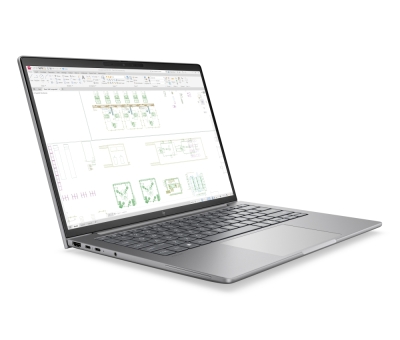 Лаптоп HP ZBook 8 G2i AI, 14", Intel Core Ultra 7 356H, 24GB RAM, 1TB SSD, NVIDIA RTX PRO 500 4GB, Windows 11 Pro, Сребрист - DT3F1ET gallery image 2