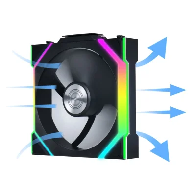 Комплект вентилатори Lian Li UNI FAN SL Wireless с контролер - G99.12SL1W3B.00 gallery image 3