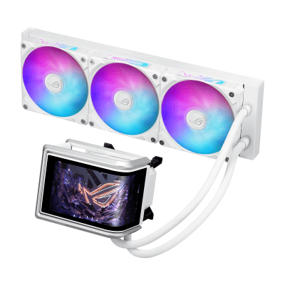 Охладител ASUS ROG Ryuo IV 360 ARGB, Бял - 90RC01N2-B0EAY0 gallery image 2