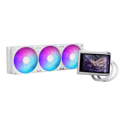 Охладител ASUS ROG Ryuo IV 360 ARGB, Бял - 90RC01N2-B0EAY0 gallery image 3