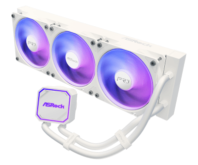 Охладител ASRock Pro White 360 ARGB - PRO WHITE 360 ARGB gallery image 1