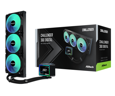Охладител ASRock Challenger 360 Digital - CHALLENGER 360 DIGITAL gallery image 8