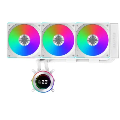 Охладител Lian Li HydroShift II LCD-C 360CL ARGB, Бял - G89.GHS2LCD36RW.00 gallery image 1