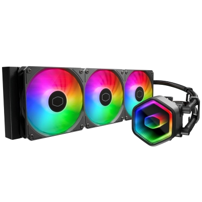 Охладител Cooler Master Master Liquid 360 Core II ARGB - MLW-D36M-A18PA-R1 gallery image 1