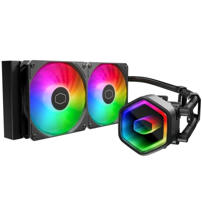 Охладител Cooler Master Master Liquid 240 Core II ARGB - MLW-D24M-A18PA-R1 gallery image 1