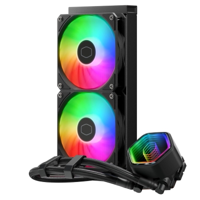 Охладител Cooler Master Master Liquid 240 Core II ARGB - MLW-D24M-A18PA-R1 gallery image 2