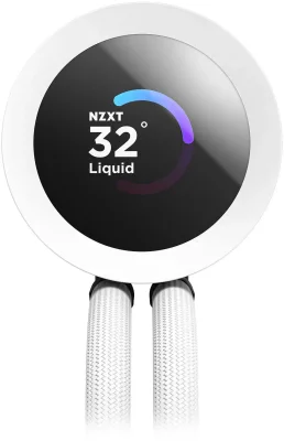 Охладител NZXT Kraken Plus 360 RGB, Бял - RL-KR360-W2 gallery image 4