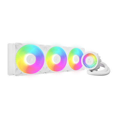 Охладител ARCTIC Liquid Freezer III Pro 420 A-RGB, Бял - ACFRE00189A gallery image 1