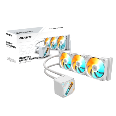 Охладител GIGABYTE GAMING 360 ICE, Бял - GP-GIGABYTE GME 360I gallery image 5
