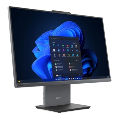 Настолен компютър Lenovo ThinkCentre neo 50a 24 G6 All-in-One, 23.8", Intel Core Ultra 7 256V, 16GB RAM, 512GB SSD, Intel Arc Graphics, FreeDOS, Черен - 13QH000EBL gallery image 3