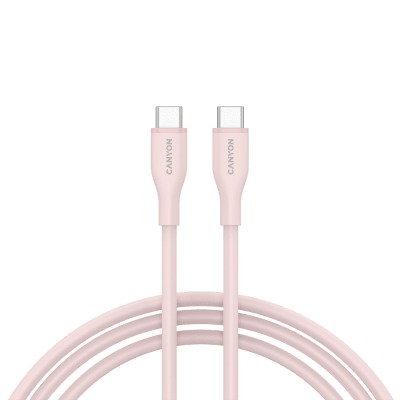 Кабел Canyon CC60SC10 USB Type-C към USB Type-C, 1 m - CNS-CC60SC10PS gallery image 1