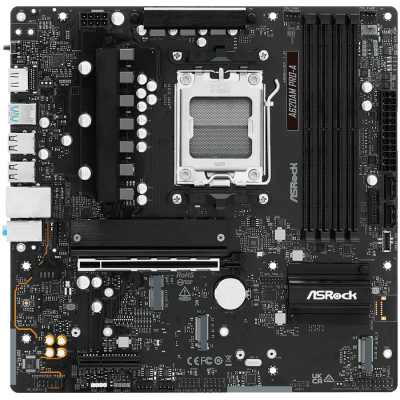 Дънна платка ASRock A620AM Pro-A, mATX, AM5, DDR5 - A620AM PRO-A gallery image 1