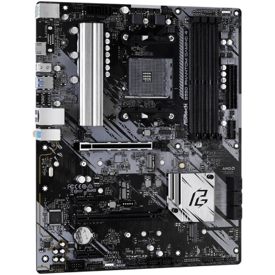 Дънна платка ASRock B550 Phantom Gaming 4, ATX, AM4, DDR4 - B550 PHANTOM GAMING 4 gallery image 2