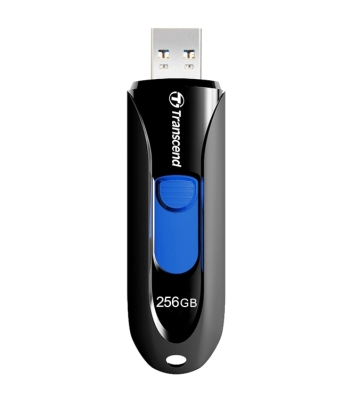 Флаш памет 256GB Transcend JetFlash 790, Черна - TS256GJF790K