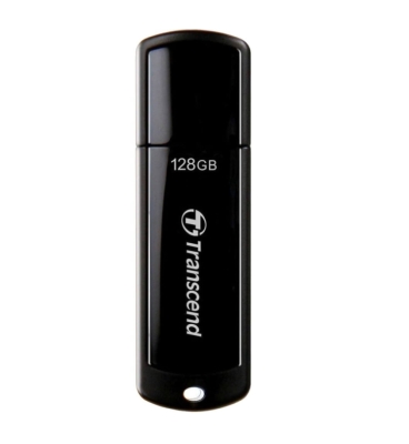 Флаш памет 128GB Transcend JetFlash 700, Черна - TS128GJF700